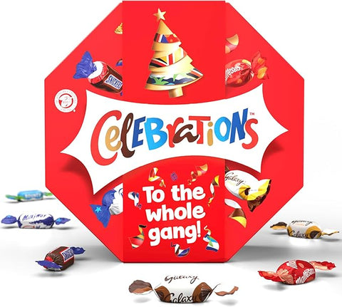 950g Personalised Chocolate Gift Box of Mini Chocolates & Biscuit Bars