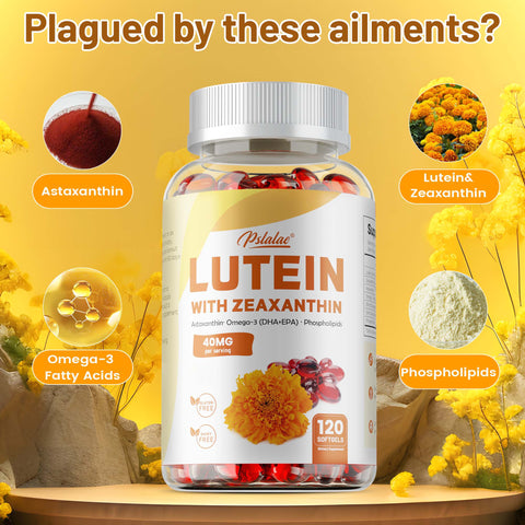 Eye Vitamins with Vitamin A Lutein Zeaxanthin