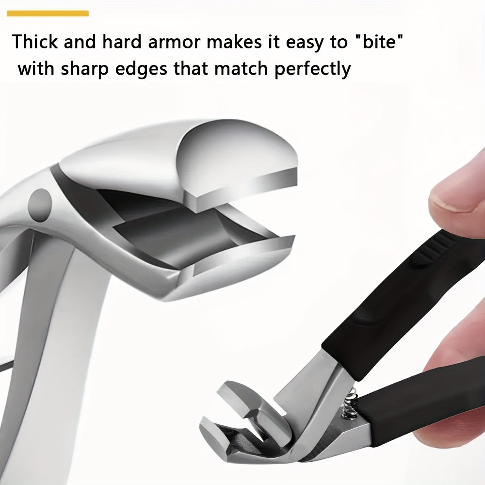 5-Piece Heavy Duty Toenail Clippers Set for Thick & Ingrown Nails | Stainless Steel